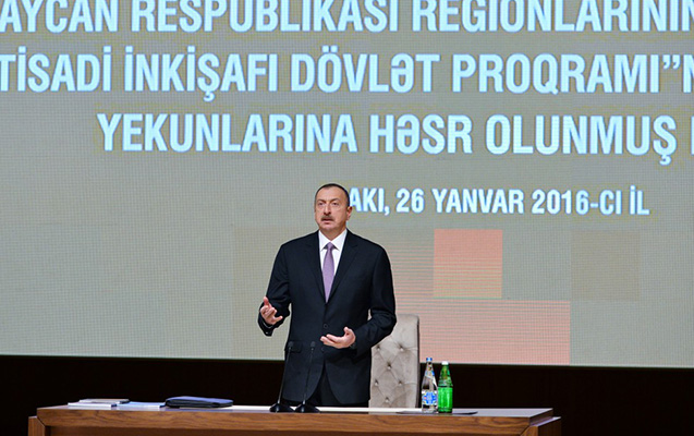 Prezident nazir və iş adamlarını topladı - FOTOLAR
